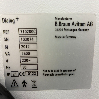 Bbraun Dialog+ Evo - Dialysis image 3